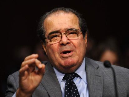 El juez Scalia en 2011.