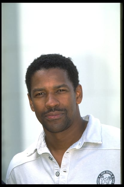 Denzel Washington en el Festival de Deauville en 1995.