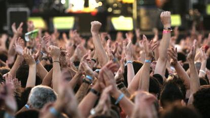 Uno de los conciertos del FIB.  