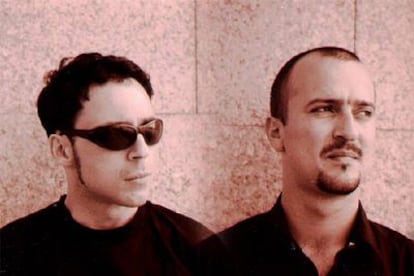 Tres de los integrantes de Los Coquillos.