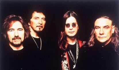 La banda Black Sabbath, en una imagen promocional.