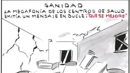 El Roto: centros de salud