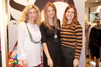 Elena Ferreras, Laura Cap y Ana Beln Cruz, equipo de publicidad de S Moda.