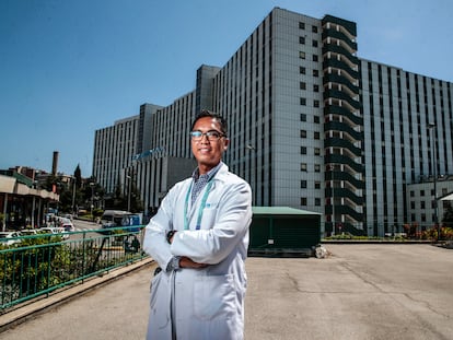 Gerald Selda, residente de dermatología en el Hospital Ramón y Cajal de Madrid.