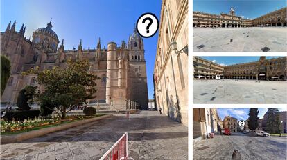 Escenarios virtuales de los itinerarios de Plaza de Anaya y catedrales y Plaza Mayor de Salamanca, creados por estudiantes de segundo curso de Técnico Superior de Mantenimiento Electrónico del CIFP Río Tormes de Salamanca.