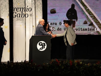 Ceremonia del Premio Gabo en Bogotá, Colombia, el 30 de junio de 2023.