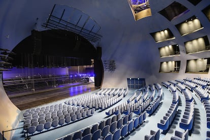 Interior del Teatro Globe.