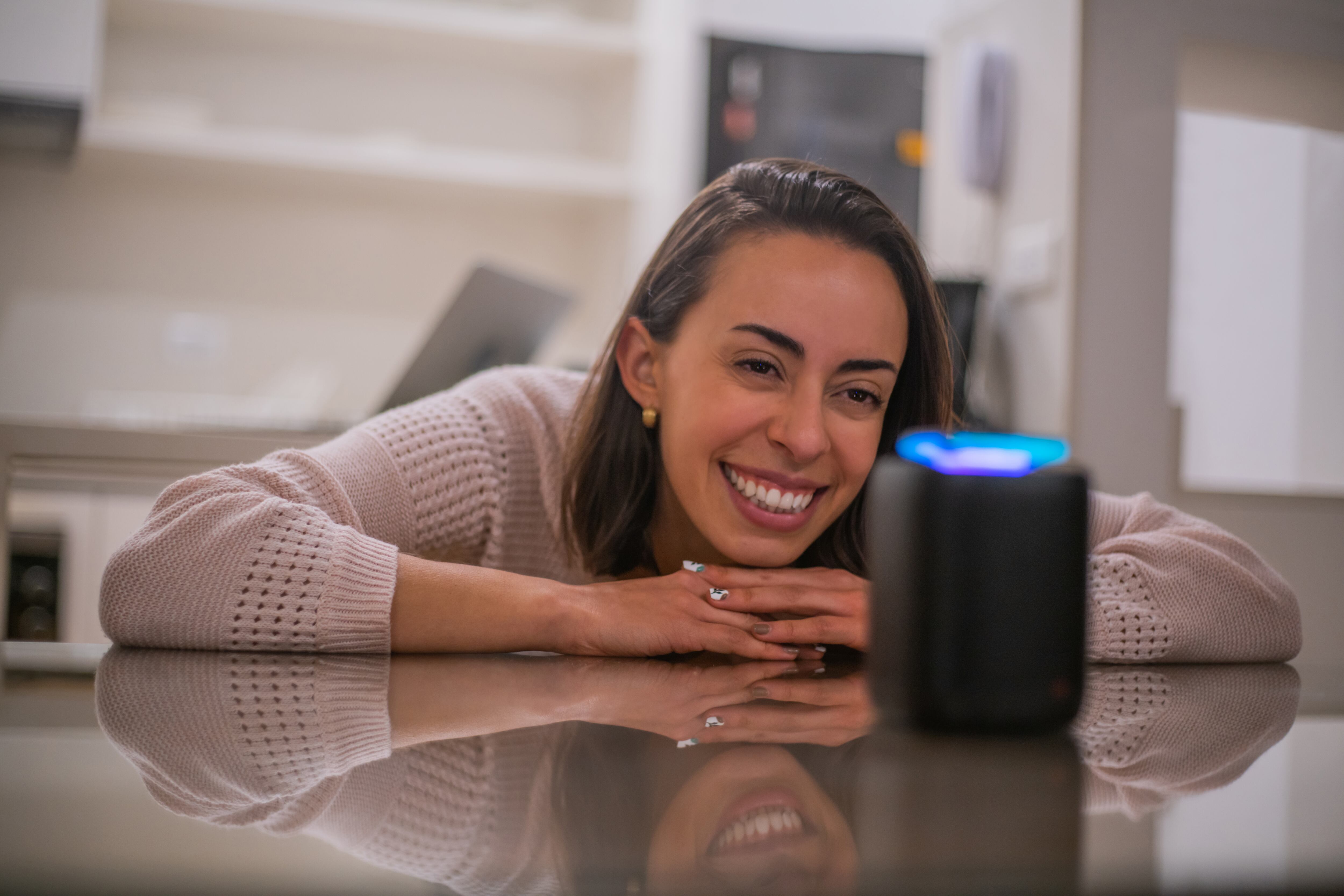 El hogar inteligente que ella necesita