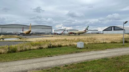 Aviones A380 cerca de Toulouse,  Francia