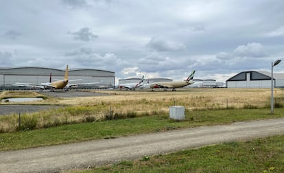 Aviones A380 cerca de Toulouse,  Francia