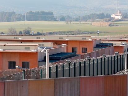 Vista del centro penitenciario de Lledorners, en Barcelona.