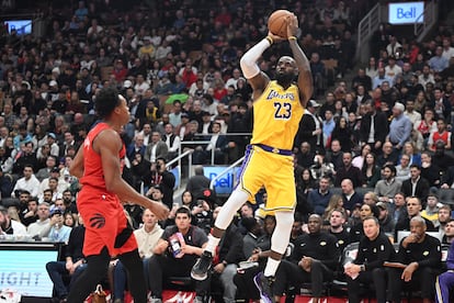LeBron James NBA asistencia