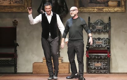 Stefano Gabbana (izquierda) y Domenico Dolce.