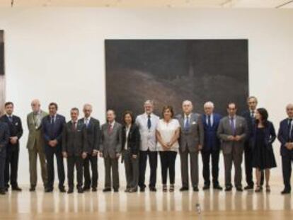Reunión del patronato del Museo Guggenheim Bilbao.
