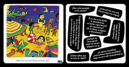 Escena del libro 'Yo, persona' (2015). Textos de Ellen Duthie e ilustraciones de Daniela Martagón.