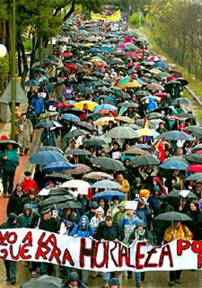 Imagen de la marcha a Torrejón de Ardoz.