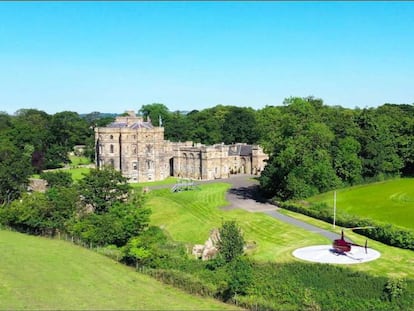 Un castillo escocés con bodega y helipuerto, a la venta por 8 millones