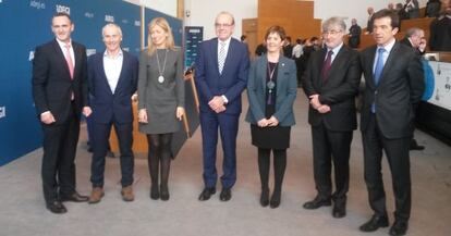 Participantes en la jornada organizada por Adegi en San Sebastián. 