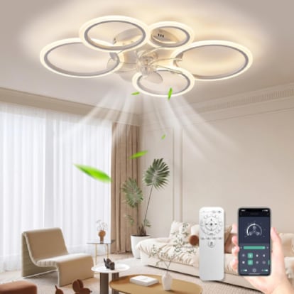 comparativa ventiladores de techo con luz junio 2024 5