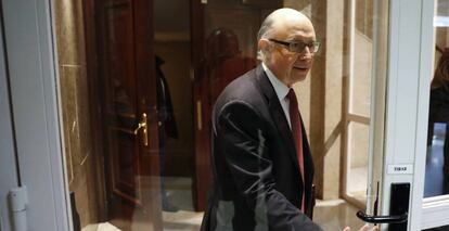 El ministro de Hacienda y Funci&oacute;n P&uacute;blica, Crist&oacute;bal Montoro. 