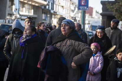 Isabel Huala, la madre del lonco mapuche detenido.