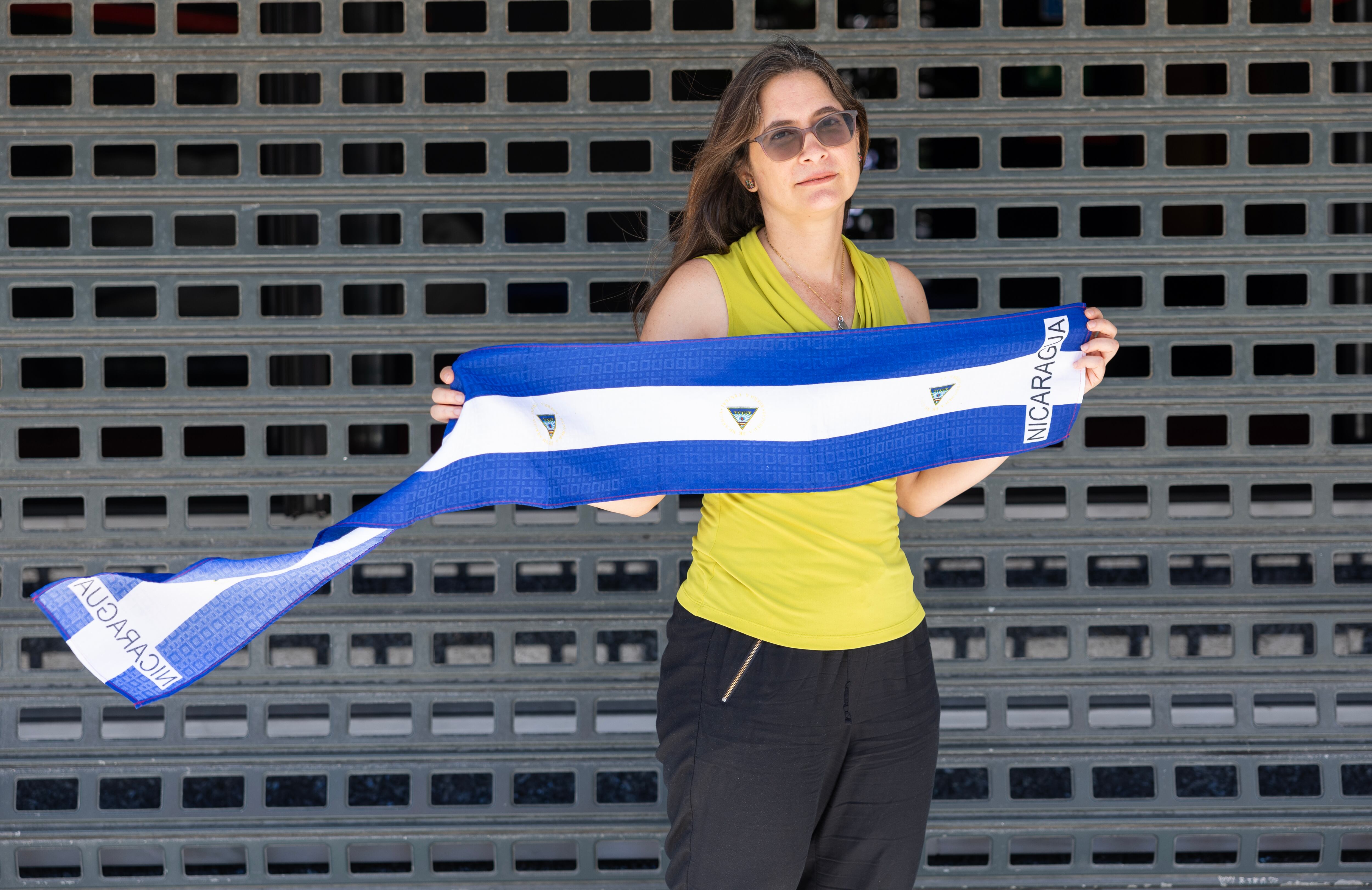 Ana Margarita Vijil, adversária da Nicarágua.