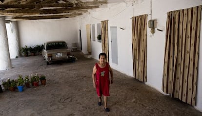 Antigua posada de Dorotea e Higinio Mascaraque, hoy vivienda de su nieta Pila, en Puerto Lápice.