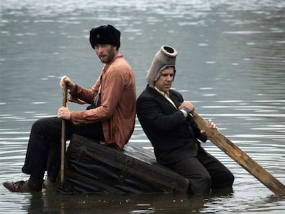 Sergio Zearreta y Miguel de Lira, en una escena de <i>Crebinsky.</i>