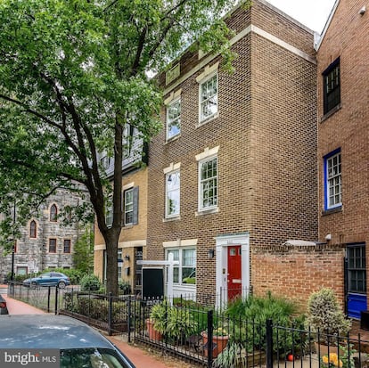 La casa donde vivía Barack Obama en Washington