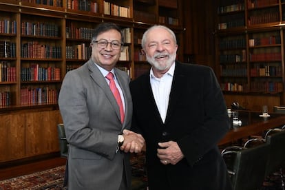 Gustavo Petro y Lula da Silva