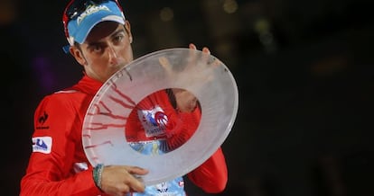 Fabio Aru, ganador de la Vuelta a España 2015.