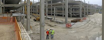 Obras de ampliación de la sede central de Inditex