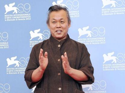 El director surcoreano Kim Ki-duk, antes de la proyecci&oacute;n de &#039;Piedad&#039;. 