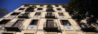 Edificio en Madrid comprado para instalar pisos turísticos