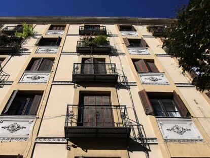 Edificio en Madrid comprado para instalar pisos turísticos