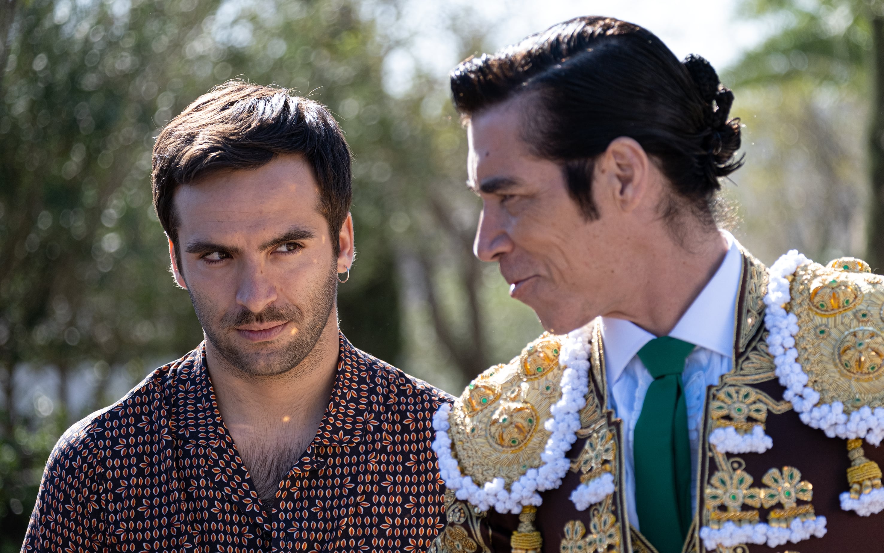 Ricardo Gómez y Óscar Jaenada, en 'La suerte'.