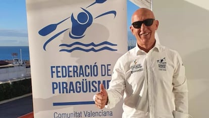 Juan Antonio Cinto presidente de la Federación de Piragüismo de la Comunitat Valenciana