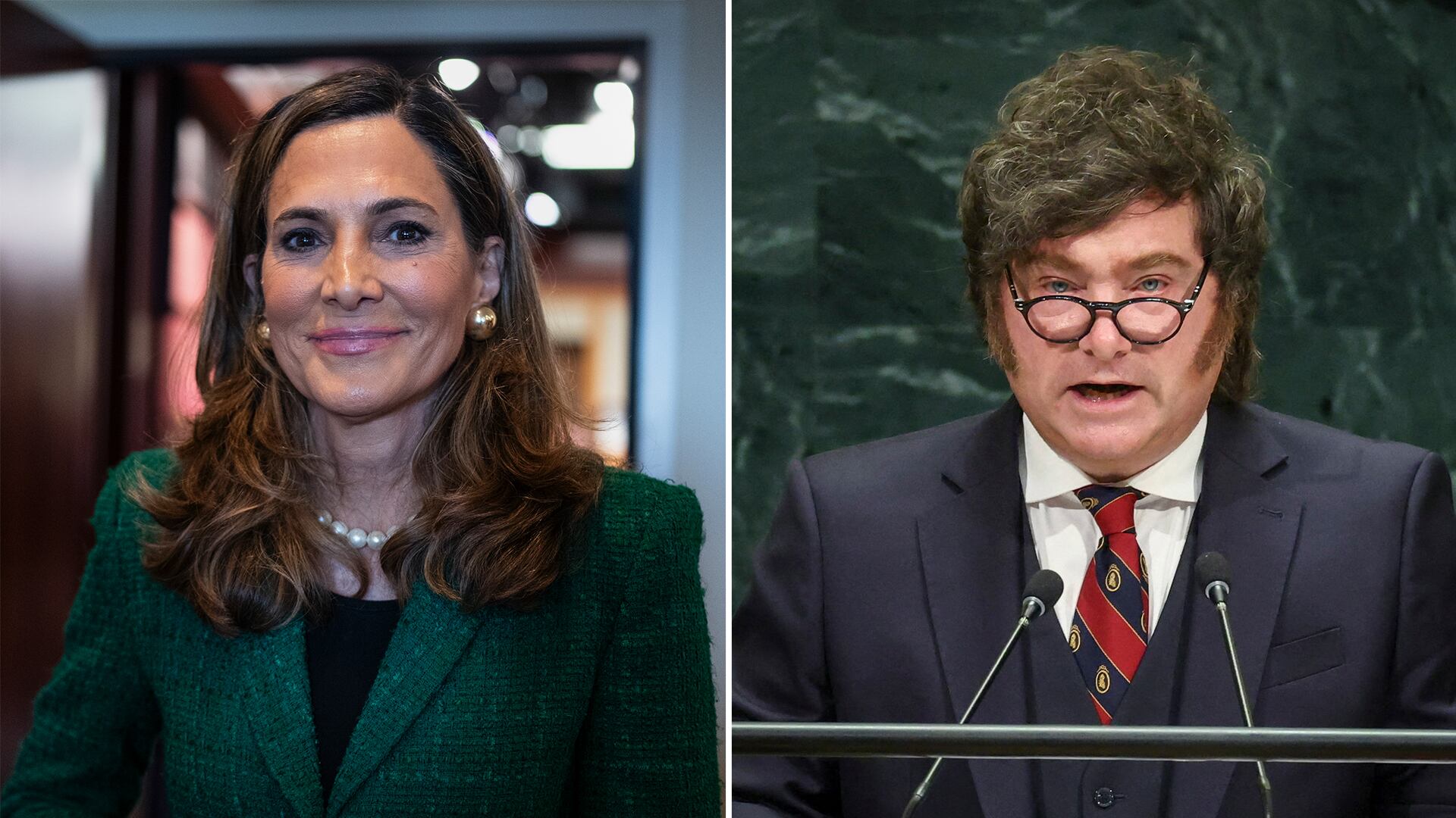 Javier Milei apoya la reelección de la candidata republicana María Elvira Salazar entre el reclamo demócrata por injerencia electoral