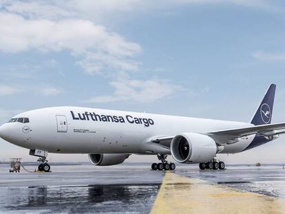 Avión de Lufthansa Cargo.