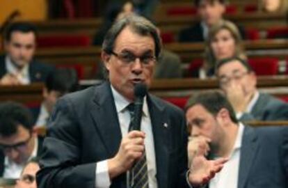 El presidente de la Generalitat, Artur Mas.