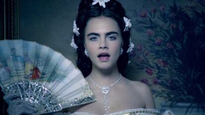 Cara Delevingne, en un cortometraje realizado por el dise&ntilde;ador Karl Lagerfeld.