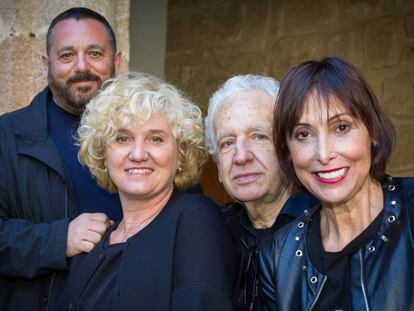 De izquierda a derecha, Pep&oacute;n Nieto, Ana Wagener, Jos&eacute; Carlos Plaza y Mar&iacute;a Barranco, en la presentaci&oacute;n de la nueva edici&oacute;n del Festival de M&eacute;rida.