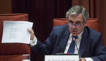 Daniel de Alfonso, director de l'Oficina Antifrau al Parlament.