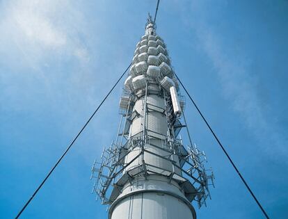 Torre de telecomunicaciones de Abertis.