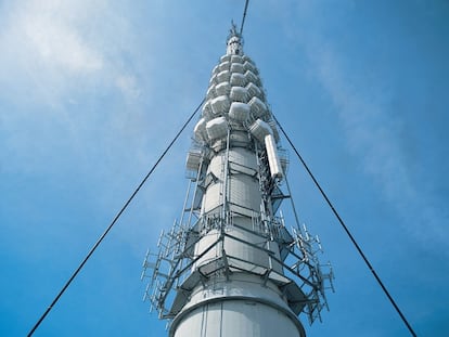 Torre de telecomunicaciones de Abertis.