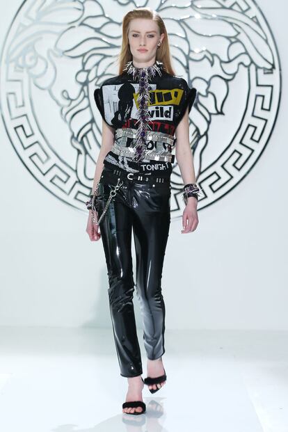 el estilo mas futurista de versace