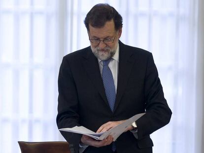 El presidente Mariano Rajoy.