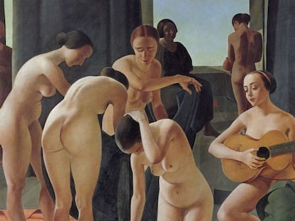 'Concierto' (1924), pintura de Felice Casorati.