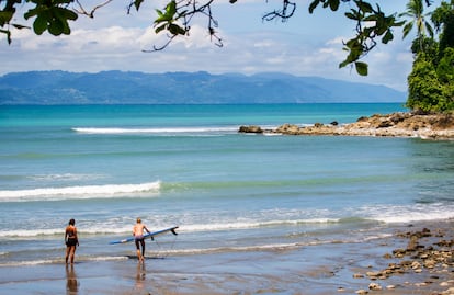  El paraíso surfero de Matapalo.