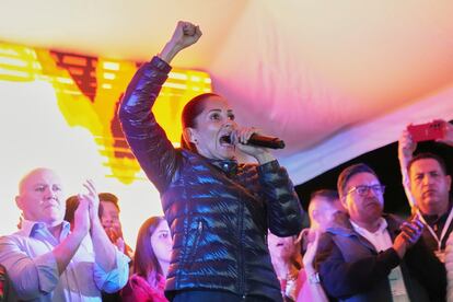 Luisa González en Quito, Ecuador, el 13 de abril.